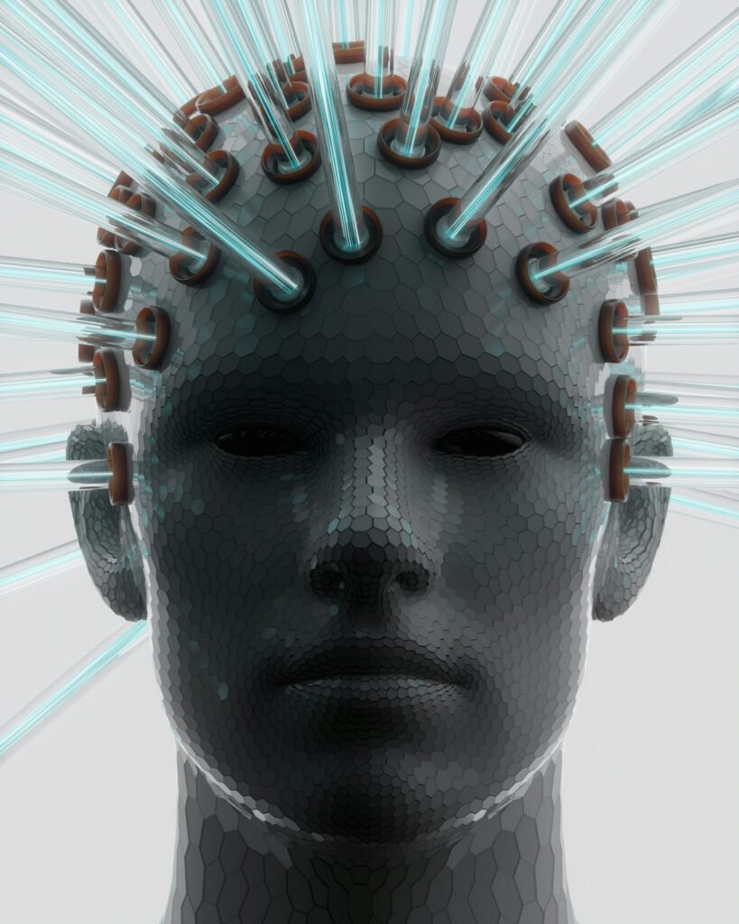 Neural mapping of a human mind, representing the unique problem-solving skills AI cannot replace.